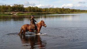 Dovolená na koni: Trail v divočině Laponska